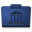 Blue Library Icon 32x32 png